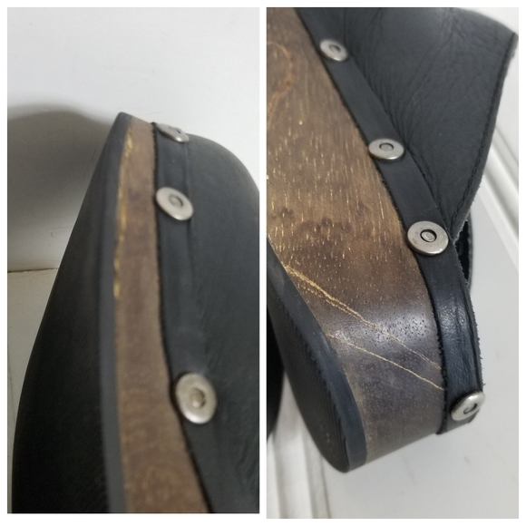 Canyon River Blues Leather Clogs - Picture 16 of 16